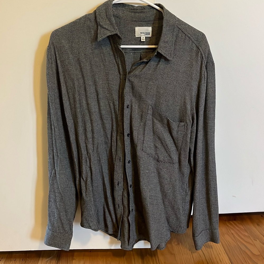 Wilfred Free Wool Button Up - image 1